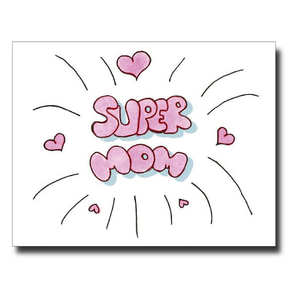 Super Mom card by Janet Karp
