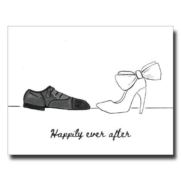 Happily Ever After card by Janet Karp