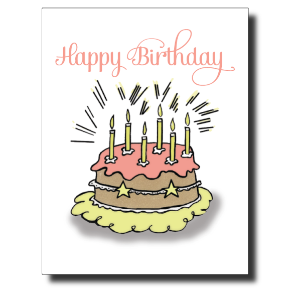 Electric Birthday card by Janet Karp