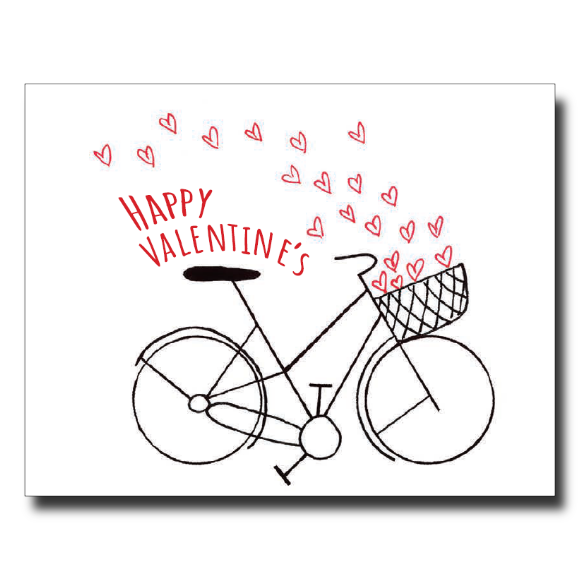 Love Bicycle card by Janet Karp