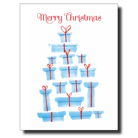 Tiffany Christmas card by Janet Karp