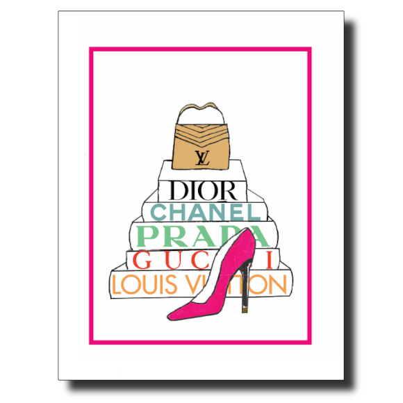 Designer Books card by Janet Karp