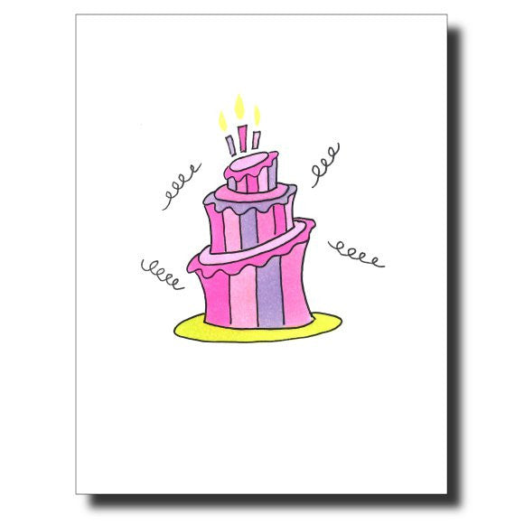 Happy Birthday card by Janet Karp