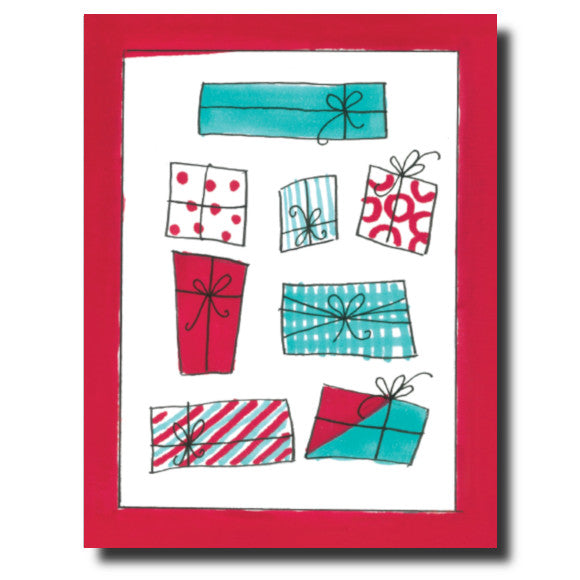 Christmas Presents card by Janet Karp