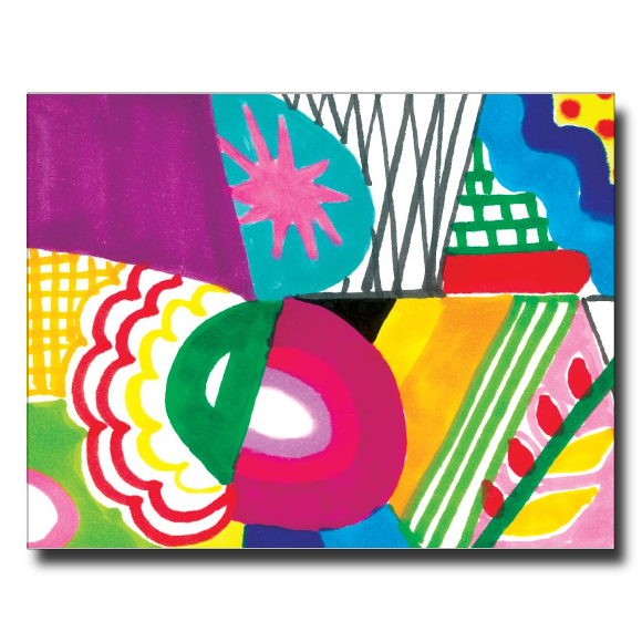 Colour Pizazz card by Janet Karp