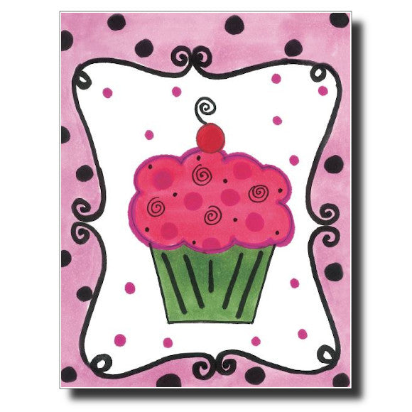 Cupcake Swirls card by Janet Karp