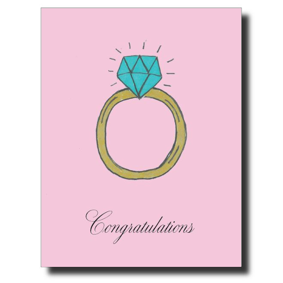 Diamond Congratulations card by Janet Karp