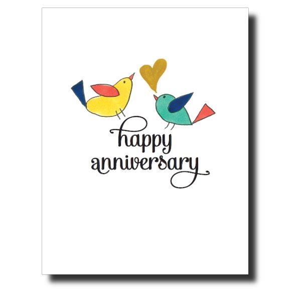 Happy Anniversary #1 card by Janet Karp