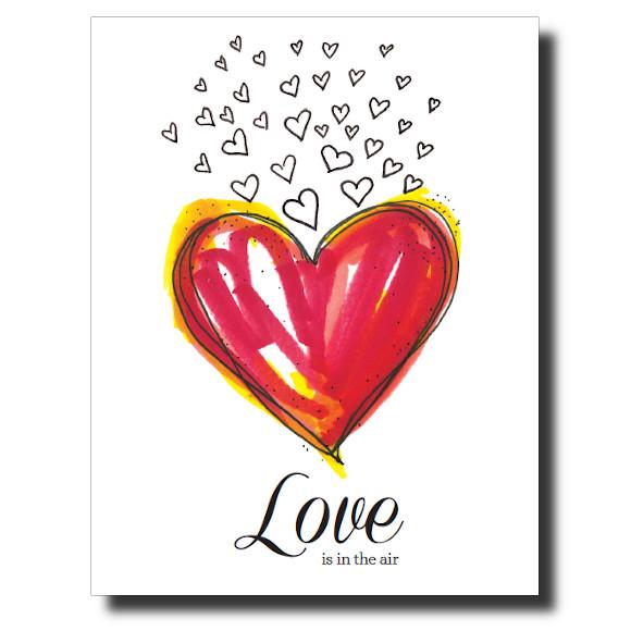 Love Is In The Air card by Janet Karp