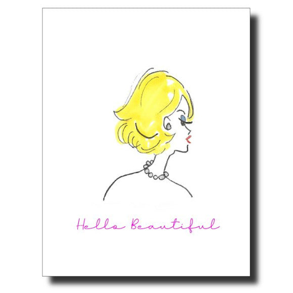 Marilyn 2 card by Janet Karp