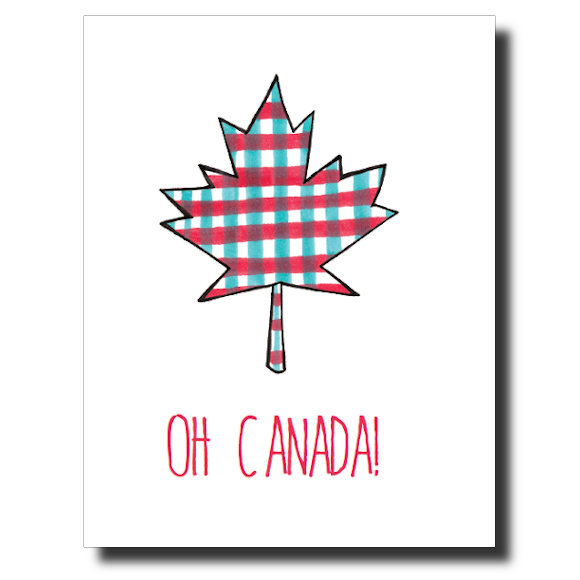 Oh Canada! card by Janet Karp