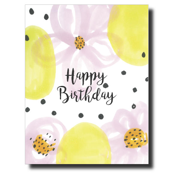 Polka Dot Birthday card