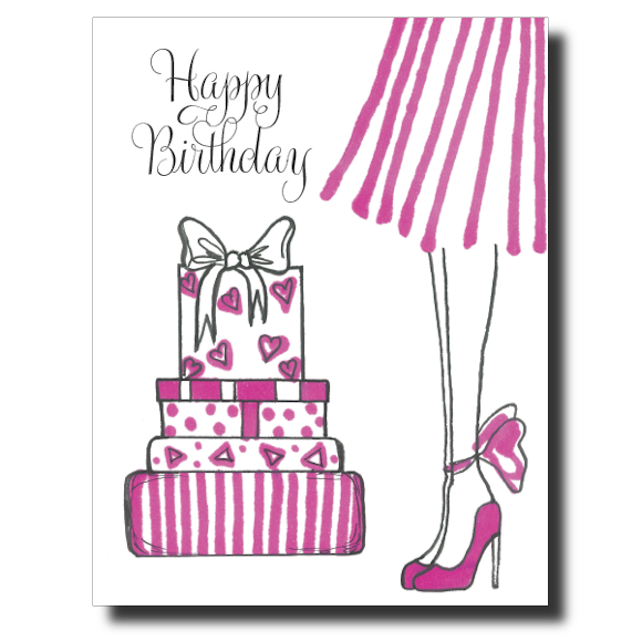 Pretty in Pink card by Janet Karp