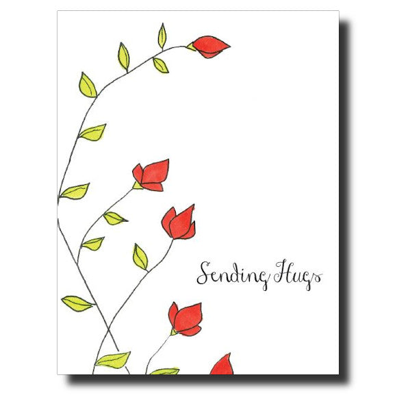 Sending Hugs card by Janet Karp