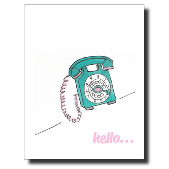 Telephone card by Janet Karp