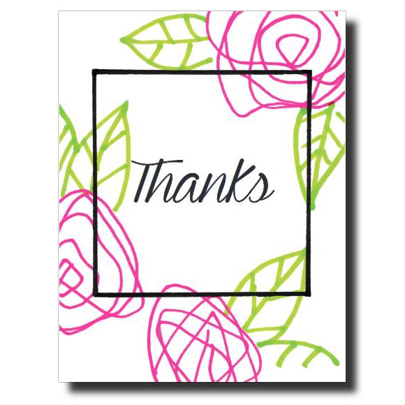 Thank You card by Janet Karp