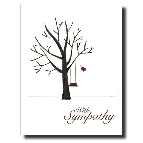 With Sympathy card by Janet Karp