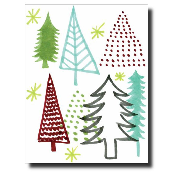 Pick a Tree card by Janet Karp